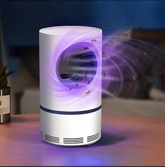 USB LED Mosquito Killer Lamp - Chemical Free | Safe For Kids & Home | Silent & Portable