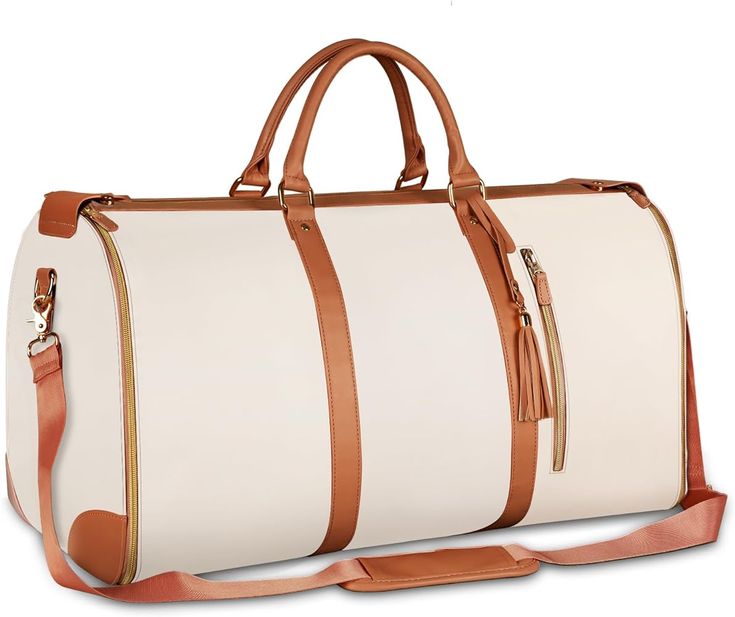 3-in-1 Convertible Garment Duffel Bag – Travel Suit Carrier with Shoe Compartment & Shoulder Strap