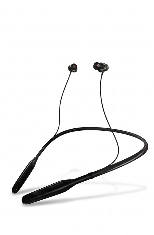 Wireless Bluetooth Neckband with 80 Hours Playtime, Fast Charging, Deep Bass & Ergonomic Design