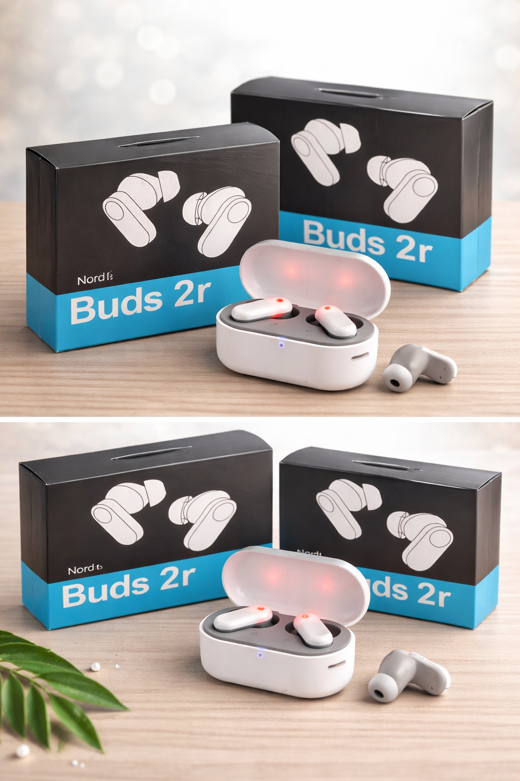 Nord Buds 2r - True Wireless Earbuds with Deep Bass & Long Battery Life