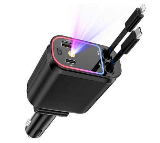 120 W 4 in 1 car charger
